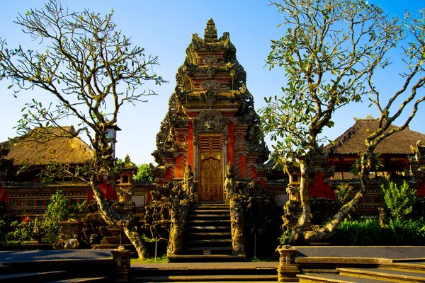 Saraswati Tempel Bali Indonesië — Stockfoto