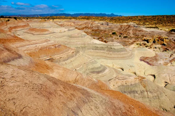 Vale Lua Parque Provincial Ischigualasto Argentina — Fotografia de Stock