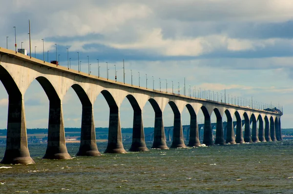 Die Brücke Der Konföderation Kanada — Stockfoto