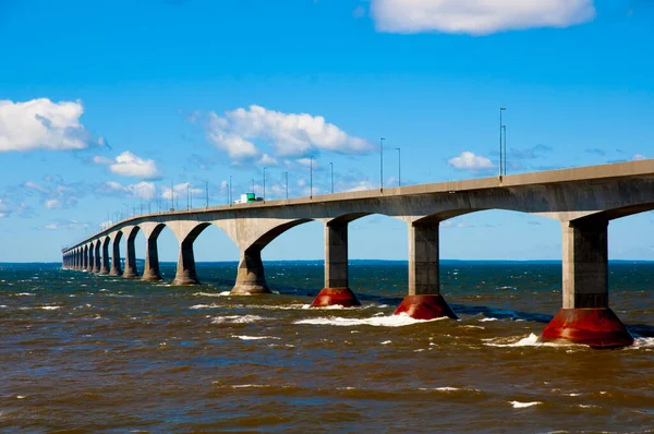 Confederation Bridge Canada — Stock Photo, Image