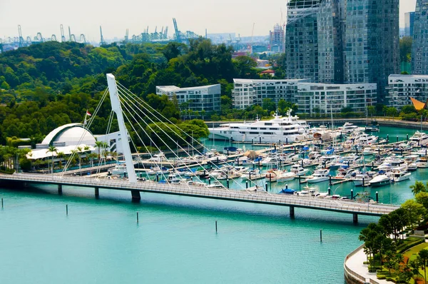 Marina Bij Keppel Bay Singapore — Stockfoto