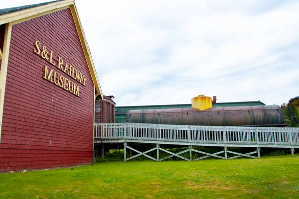 Louisbourg Canadá Agosto 2016 Sydney Louisburg Railway Museum —  Fotos de Stock