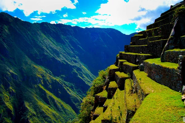 Machu Picchu Inka Romok Peru — Stock Fotó