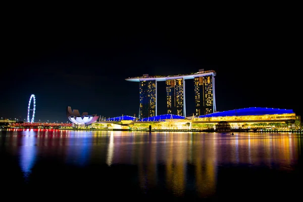 Marina Bay Singapore Città — Foto Stock