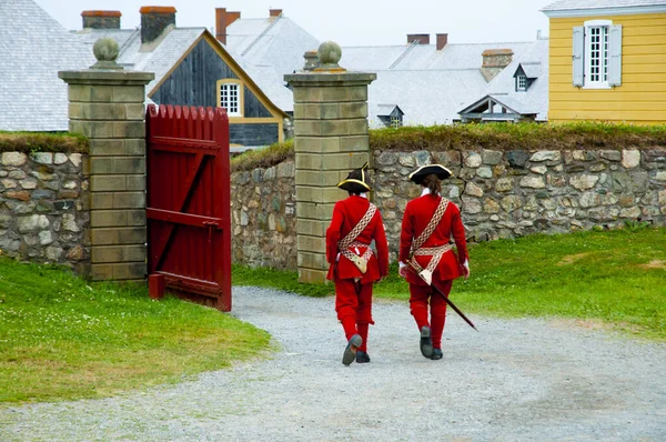 Fort Louisbourg Nova Scotia Kanada — Stockfoto