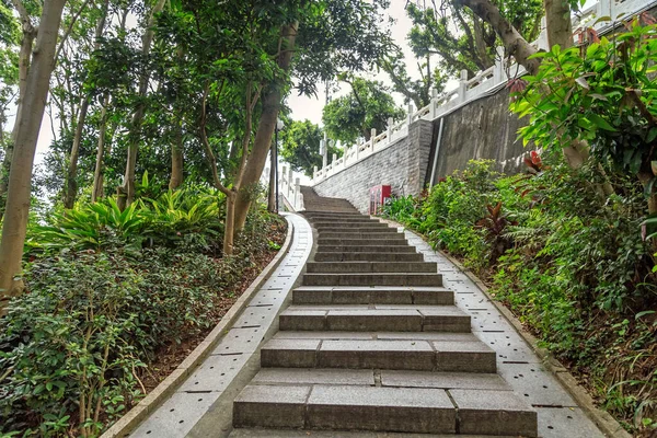 Shenzhen Şehir Parkı Ndaki Taş Merdiven Çin — Stok fotoğraf