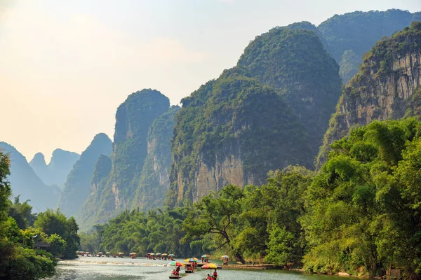 Rafting Auf Dem Fluss China — Stockfoto