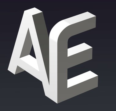 A, B, C, D, E, F, G, H, I, J, K, L, M, N, O, P, Q, R, S, T, U, V, W, X, Y, Z harflerinin yazı tipi. 3d oluşturma.