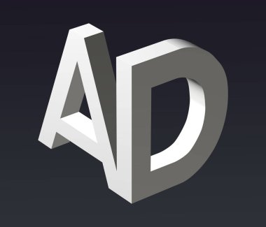 A, B, C, D, E, F, G, H, I, J, K, L, M, N, O, P, Q, R, S, T, U, V, W, X, Y, Z harflerinin yazı tipi. 3d oluşturma.