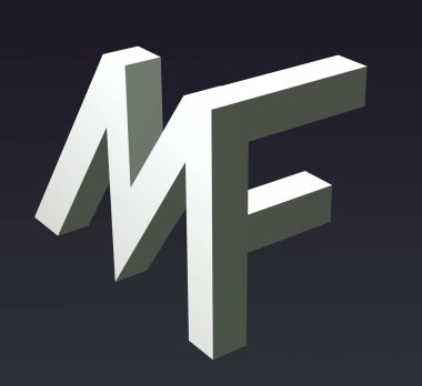 A, B, C, D, E, F, G, H, I, J, K, L, M, N, O, P, Q, R, S, T, U, V, W, X, Y, Z harflerinin yazı tipi. 3d oluşturma.