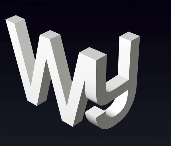 Font Stylization Van Letters Lettertype Samenstelling Van Het Logo Destructie — Stockfoto