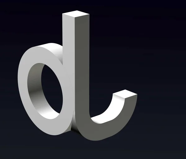 Font Stylization Letters Font Composition Logo Rendering — 스톡 사진