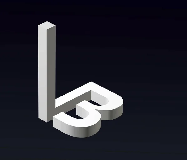 Font Stylization Van Letters Lettertype Samenstelling Van Het Logo Weergave — Stockfoto