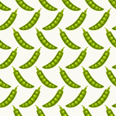 Yeşil bezelye Pod simetrik seamless modeli