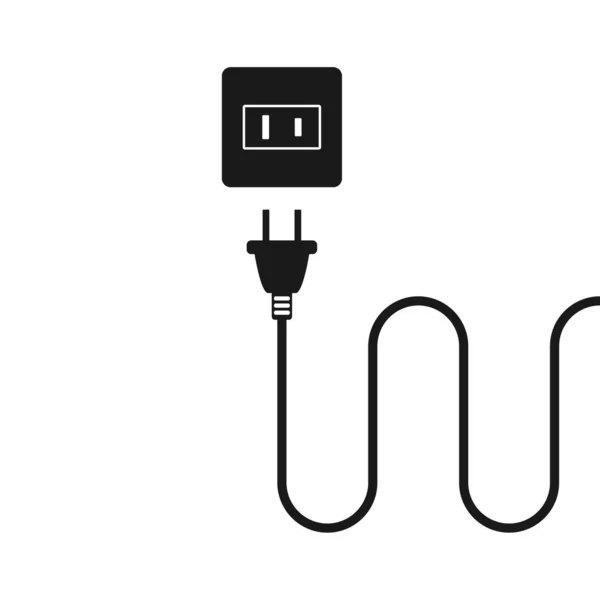 Socket and plug Type A — Stock Vector