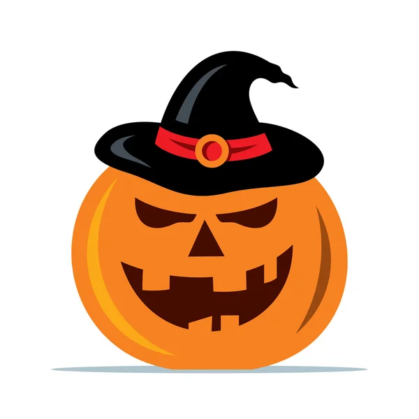 Vektor Halloween pumpa Cartoon Illustration. — Stock vektor