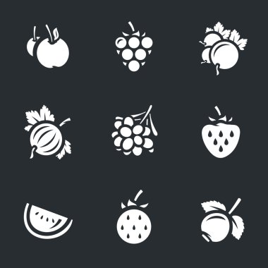 vektör kümesi çilek.