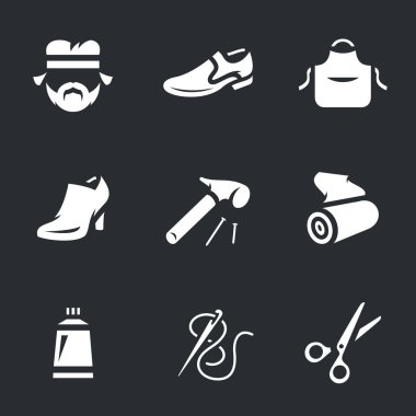 Shoemaker vektör simgeler kümesi.
