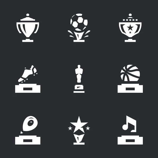 Vector Set of Awards Icons. — Stock Vector