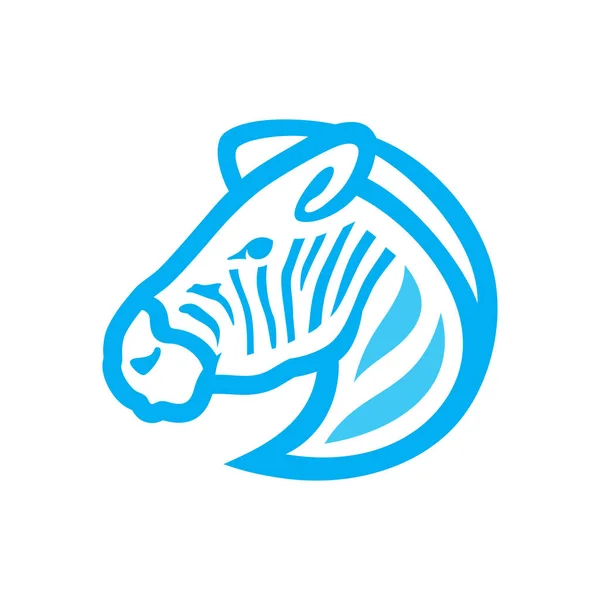 Zebra et ticaret işareti — Stok Vektör