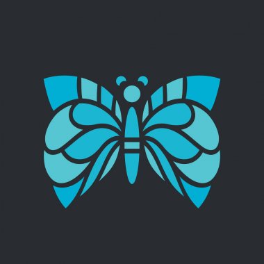 Kelebek soyut işareti