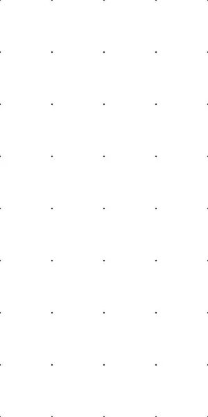 黒のドットと白の背景を持つ青写真のための垂直シームレスなベクトルドットグリッド紙 シームレスなベクトルグリッド技術の背景 — ストックベクタ
