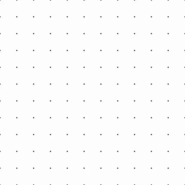 Vector Dot Nahtloses Muster Mit Schwarzen Punkten Und Weißem Hintergrund — Stockvektor