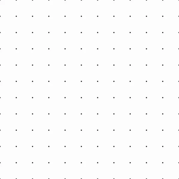 Vector Dot Naadloos Patroon Met Zwarte Stippen Witte Achtergrond Sjabloon Rechtenvrije Stockillustraties