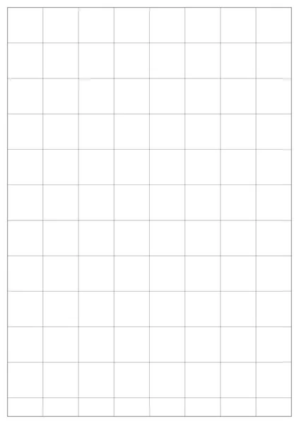 Feuille Papier Vectoriel Blueprint Vierge Avec Boîte Délimitation Angle Blanche — Image vectorielle