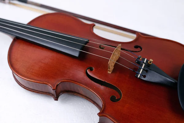 Violin Bakgrunden Visa Framsidan Stränginstrument — Stockfoto