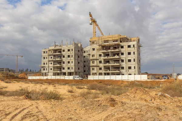 bir yerleşim bölgesinde inşaatı.