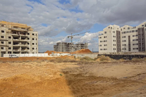 Construcción de una zona residencial . —  Fotos de Stock