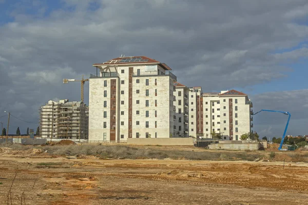 Construction of a residential area. — Stock Photo, Image