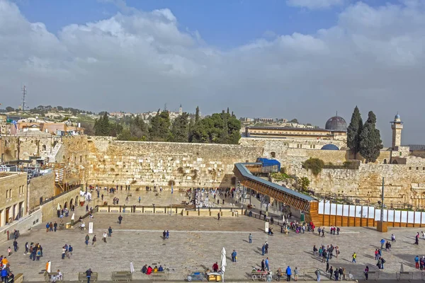 Περπάτημα μέσα από την Ιερουσαλήμ. — Φωτογραφία Αρχείου
