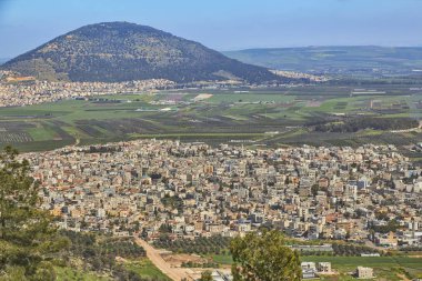 İsrail doğası. Mount beratını.