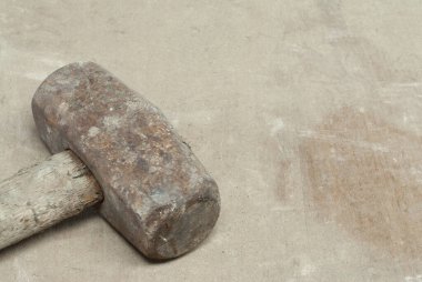 Eski Büyük çelik çekiç tekniği