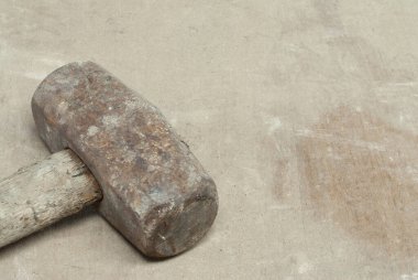 Eski Büyük çelik çekiç tekniği