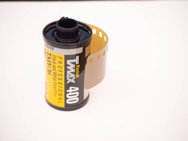 Tek rulo Kodak film analog fotoğrafı.