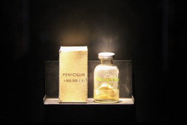 The First Original Penicillin Bottle clipart