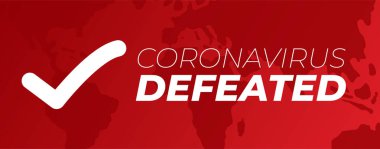 Coronavirus Dünya Haritası Arkaplanındaki Resimleri Yendi