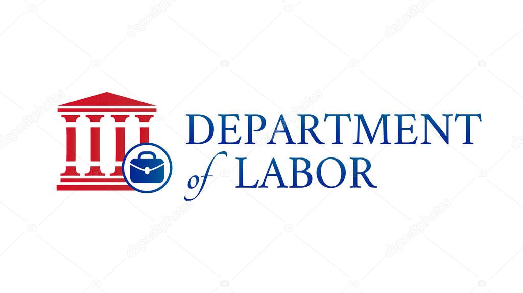 US Department of Labor Icon Illustration 