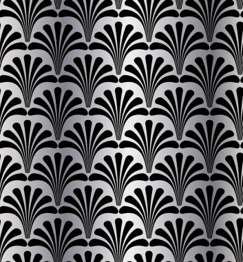 Silver Gatsby Sanat Dekorasyonu Arkaplan Tasarımı