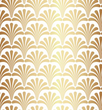 Altın Geometrik Gatsby Sanat Dekorasyonu 