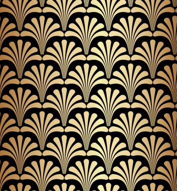 Geometrik Gatsby Sanat Deko Deseni Arka Gruplaması