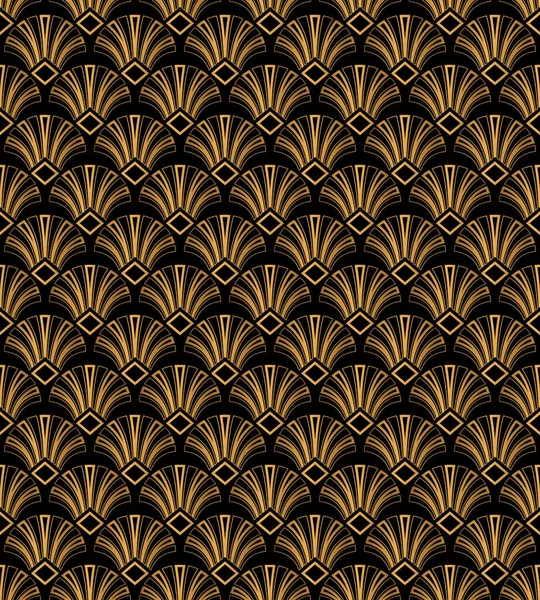 Art Deco Gatsby Pattern Background — Stock Vector