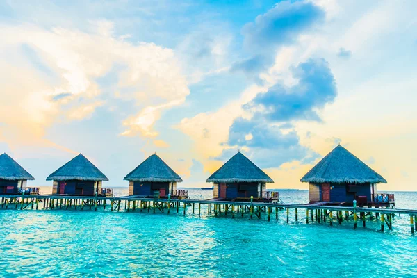 Maledivy island resort hotel — Stock fotografie