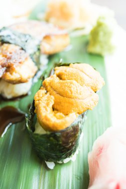 Suşi tarih seçici odak noktası