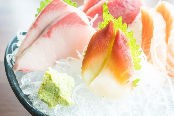 Raw fresh sashimi — Stock Photo, Image