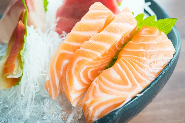 Raw fresh sashimi — Stock Photo, Image