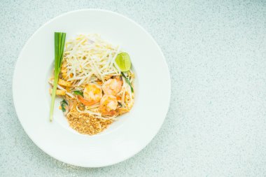 lezzetli kızarmış noodle